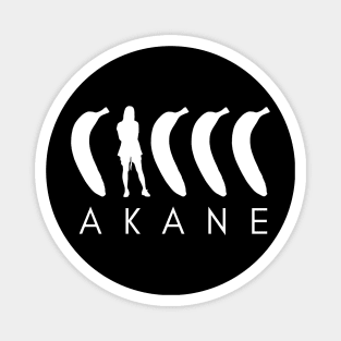 Akane Banana Silhouette Magnet